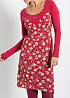 Jerseykleid steady treadmill dress, autumn blossom, Rot