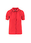 logo jersey blousette, simply red, Shirts, Rot