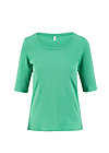 logo shirt legere, simply green, Shirts, Grün