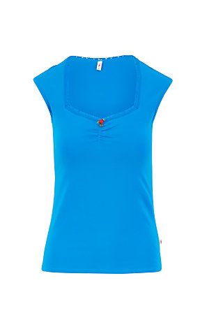 logo top romance uni, simply blue, Shirts, Blau