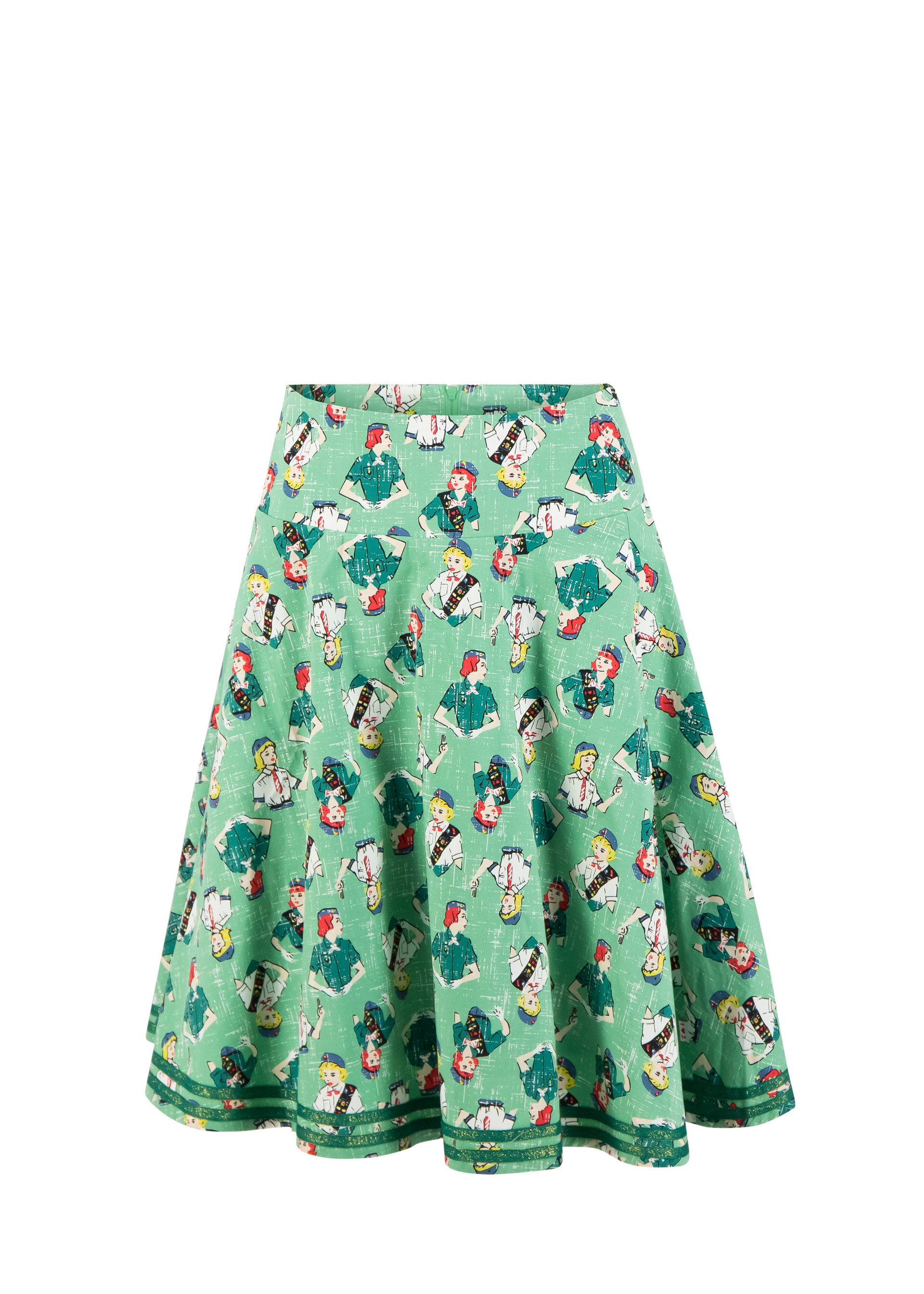 Tellerrock river Island picknick, girl scout, R&ouml;cke, Gr&uuml;n