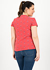 T-Shirt sunshine camp, red tippi dots, Shirts, Rot