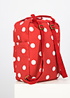 Backpack wild weather, darling dot, Accessoires, Red