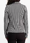 Blazer directrice de cirque, stripes of harmony, Knitted Jumpers & Cardigans, Black