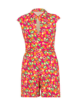 Jumpsuit sunny day, fruits for sweeties, Trousers, Pink