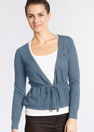 cache coeur, blue corn, Knitted Jumpers & Cardigans, Blue