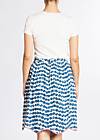 Pleated Skirt ice in the sunshine, sail away, Skirts, Blue