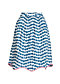 Pleated Skirt ice in the sunshine, sail away, Skirts, Blue