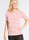 logo stripe t-shirt, summer breeze stripes, Shirts, White