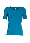 logo t-shirt, blue seawater, Shirts, Blau
