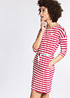pure allure, san diego stripes, Dresses, Red