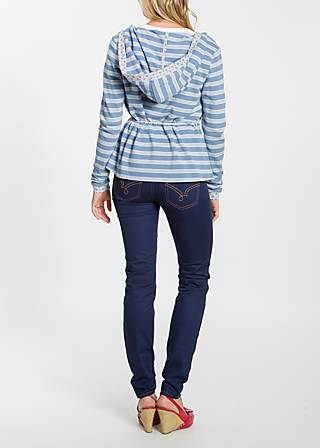 Cardigan klappfix, stripe the waves, Knitted Jumpers & Cardigans, Blue