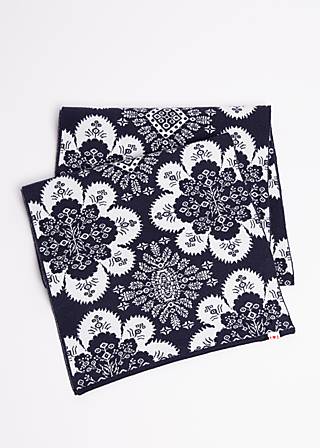 Knitted scarf bohemian tales, carpet maritime, Accessoires, Blue