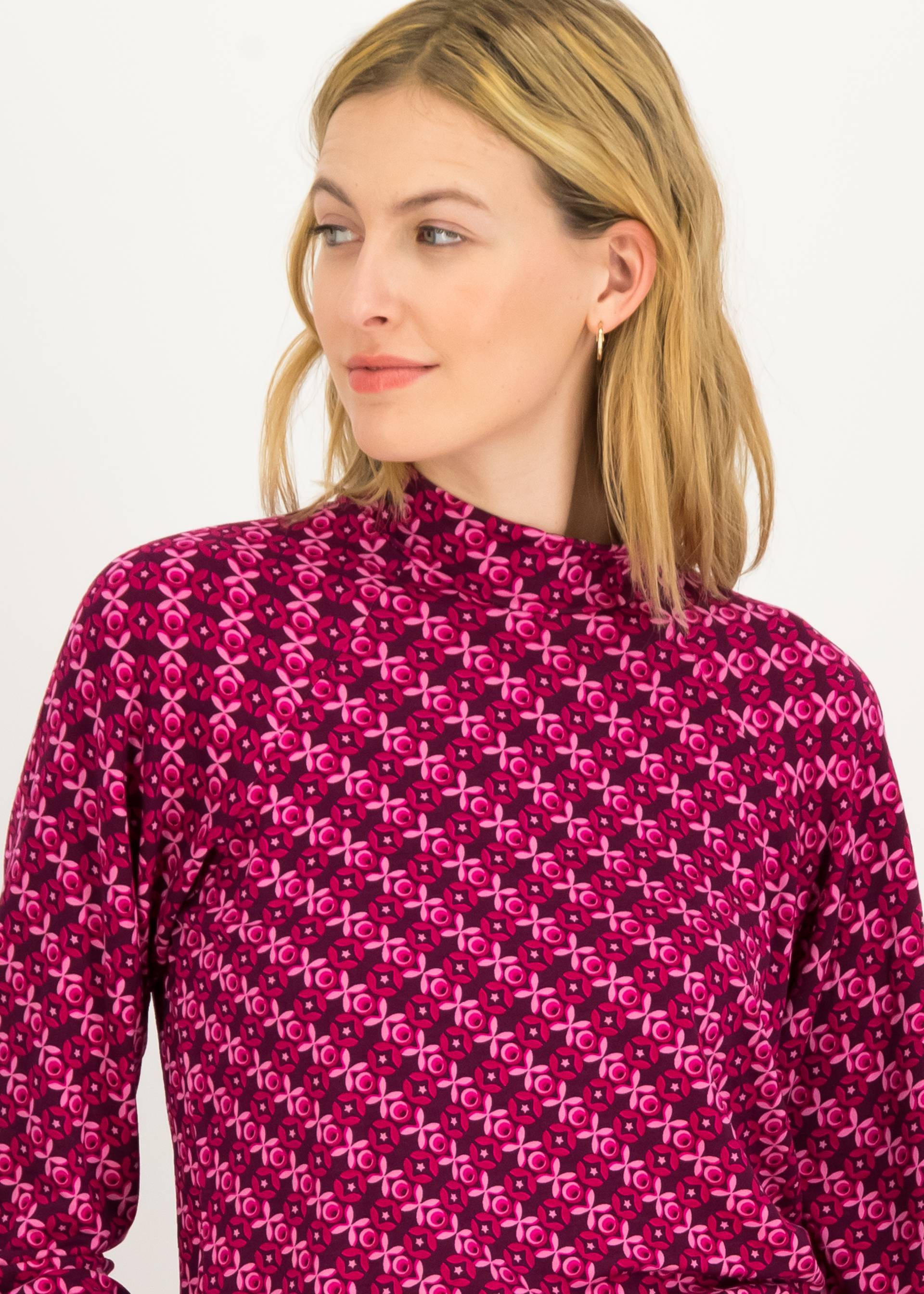 Pullover Dramatic Turtle, essence of life, Shirts, Rosa