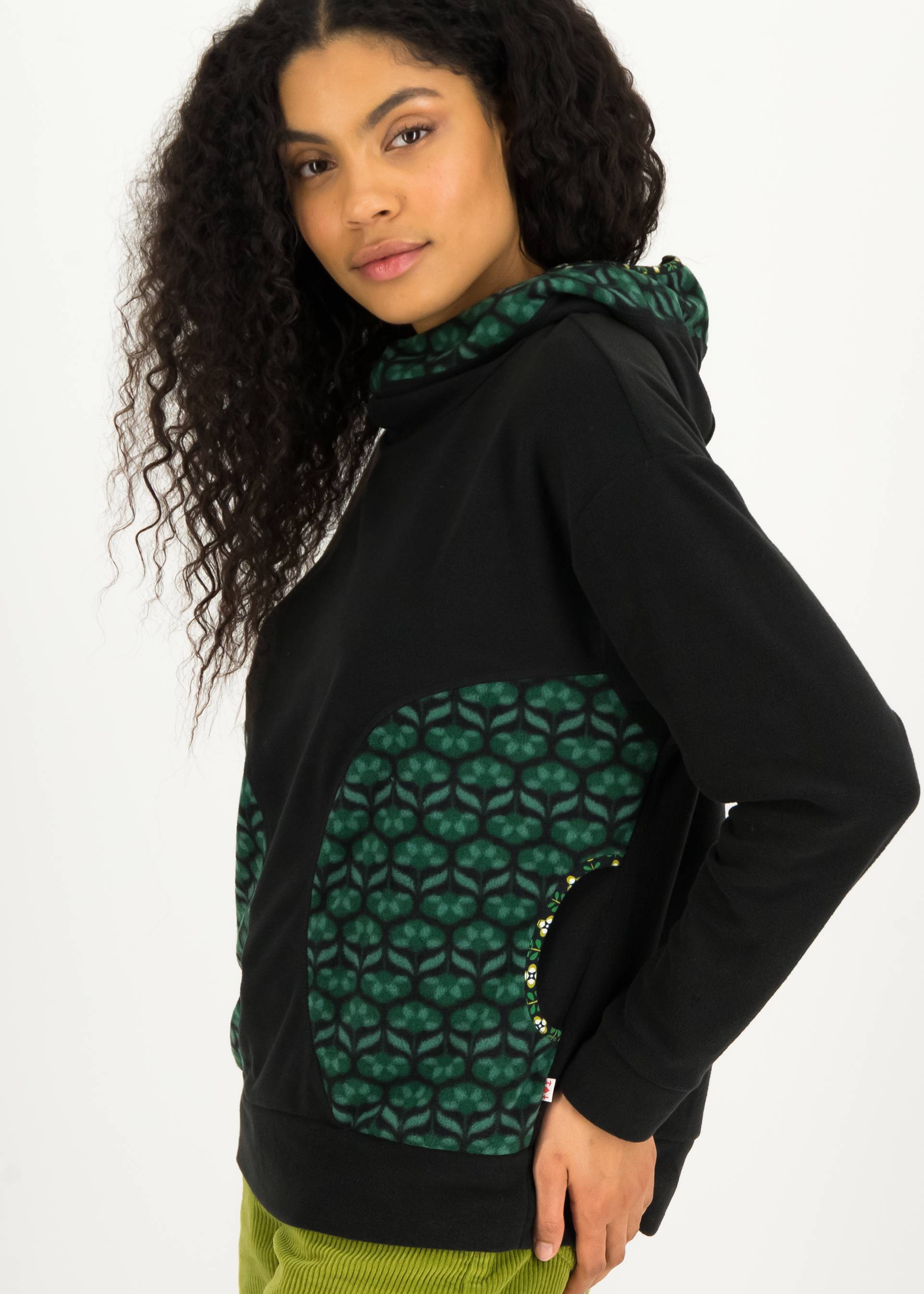 Hoodie Patch and Match, mystery beauty, Sweatshirts & Hoodies, Schwarz