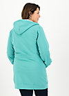 Zip Top aura paramour, aqua blue, Knitted Jumpers & Cardigans, Turquoise