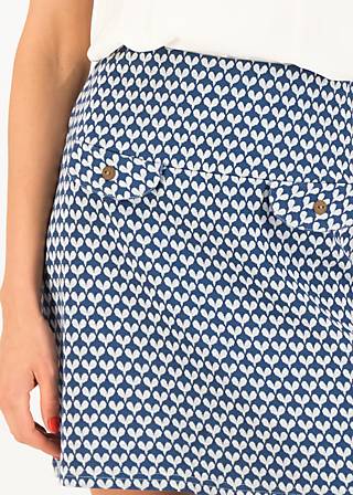 Minirock Flip and Flap, sweet blue hearts, R&ouml;cke, Blau