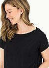 T-Shirt flowgirl, black summer, Shirts, Black