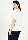T-Shirt logo flowgirl tee, clean white, Shirts, Weiß