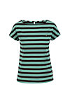 logo stripe t-shirt, black graphite stripes, Shirts, Black