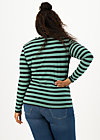 logo striped longsleeve shirt, black graphite stripes, Shirts, Schwarz
