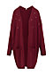 Long Cardigan rosebud, romantic rumba red, Knitted Jumpers & Cardigans, Red
