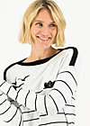 Knitted Jumper sea promenade, white classic, Knitted Jumpers & Cardigans, White