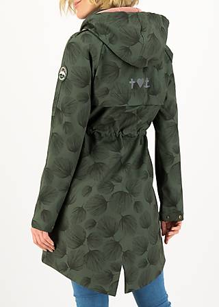 Soft Shell Jacket swallowtail promenade, whispering leaves, Jackets & Coats, Green