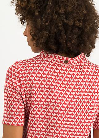 Shirt Tiny Sixties Crew, sweet red hearts, Shirts, Rot