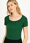 T-Shirt Vintage Heart, eden verde, Shirts, Green