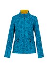 Soft Shell Jacket wanderlust turtle, tropical shades, Jackets & Coats, Turquoise