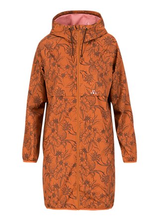 Windbreaker Wetterjacke windbraut long, shades of rust, Jacken & Mäntel, Braun