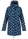 Soft Shell Jacket wild weather long anorak, bonnies ocean, Jackets & Coats, Blue