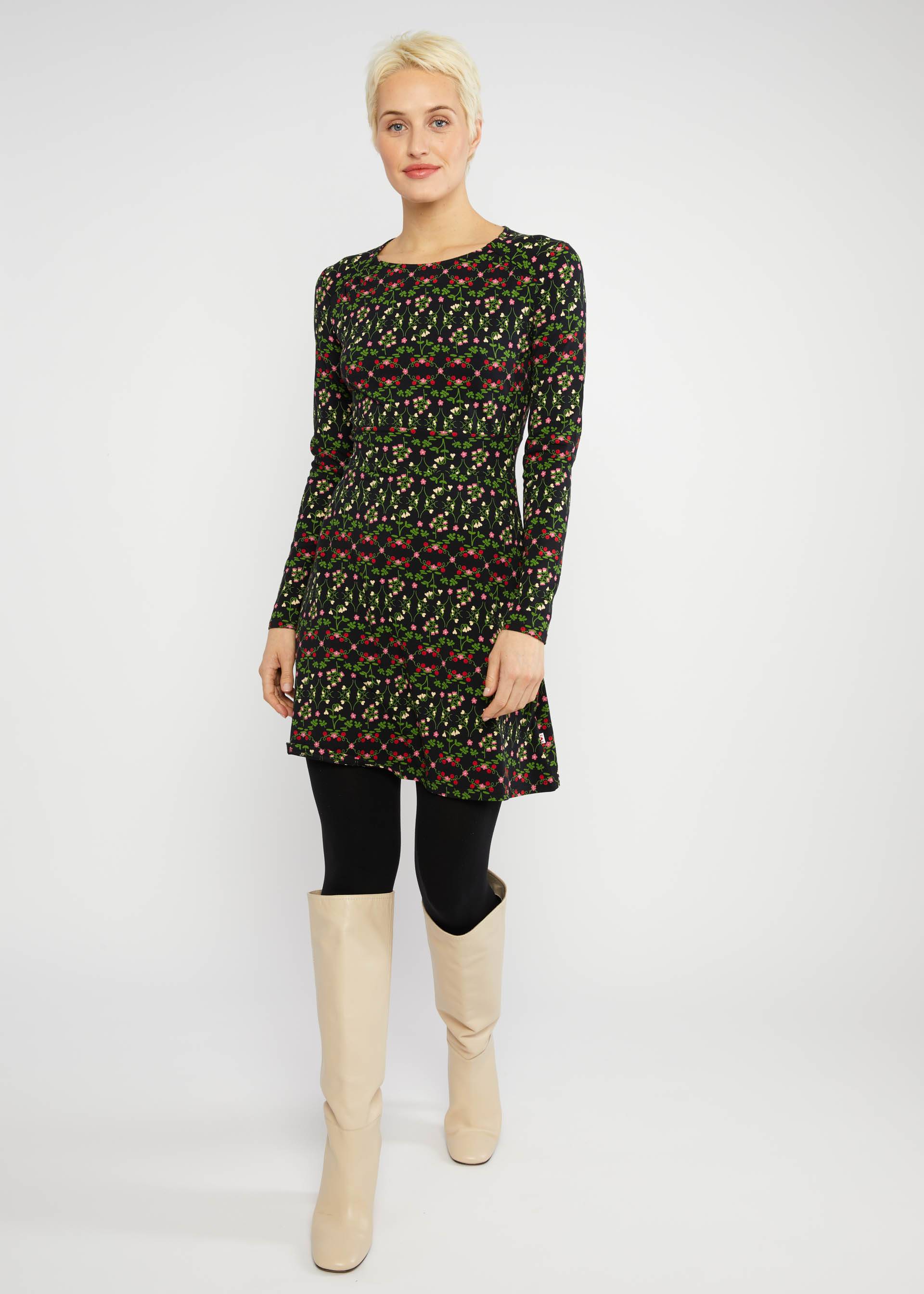 Jersey Dress Hootchy Kootchy Petite, sweet forest, Dresses, Black