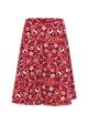 Circle Skirt Romance Rules the World, romantic interlacing, Skirts, Red
