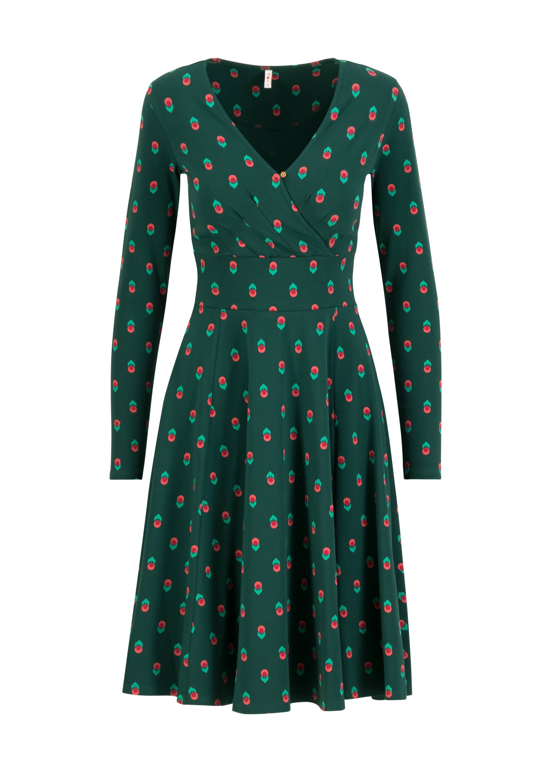 Jerseykleid Shalala Tralala, mountain flower, Kleider, Grün