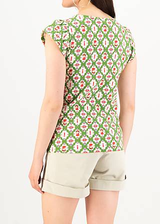 Shirt Charming V Neck, grandpa´s darling, Shirts, Grün