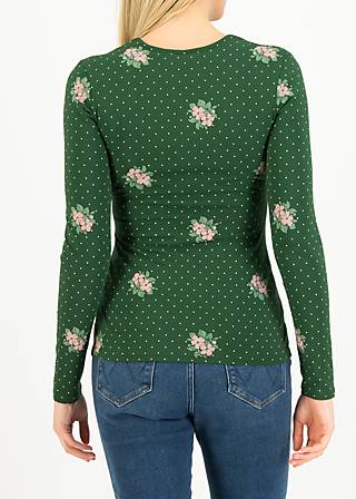 Longsleeve Hot Knot Pow Wow, rosie roses, Tops, Green