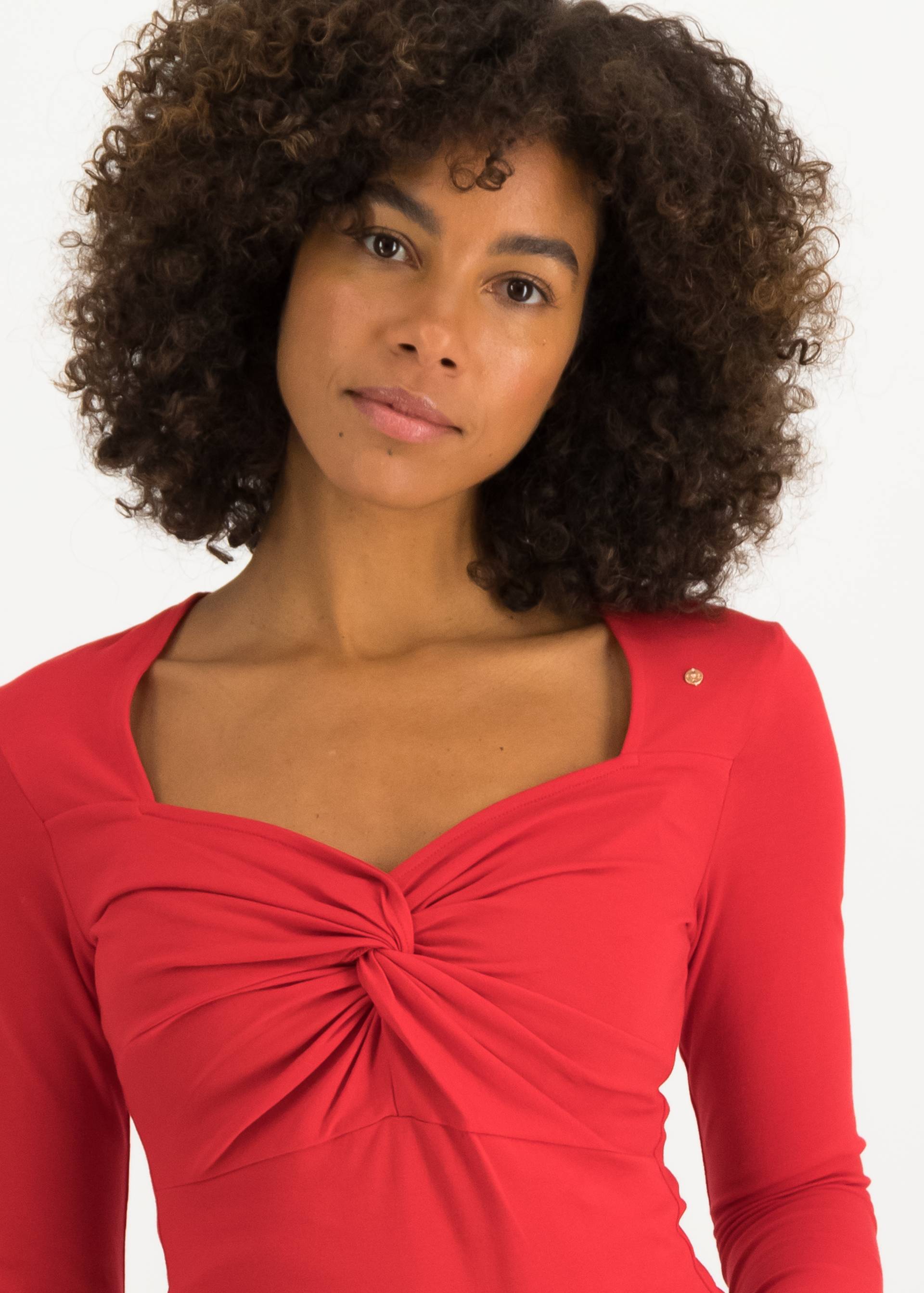 Longsleeve Hot Knot Pow Wow, miss kiss, Shirts, Rot