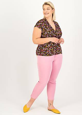 Top Mon Cher Cache-Cœur, honey bloom, Tops, Black