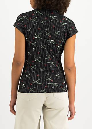 Shirt Mon Cher Cache-Cœur, pretty fly, Shirts, Schwarz