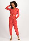 Jumpsuit The Coolest on Earth, hot hearts, Hosen, Rot