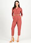 Jumpsuit The Coolest on Earth, musty marsala, Trousers, Brown
