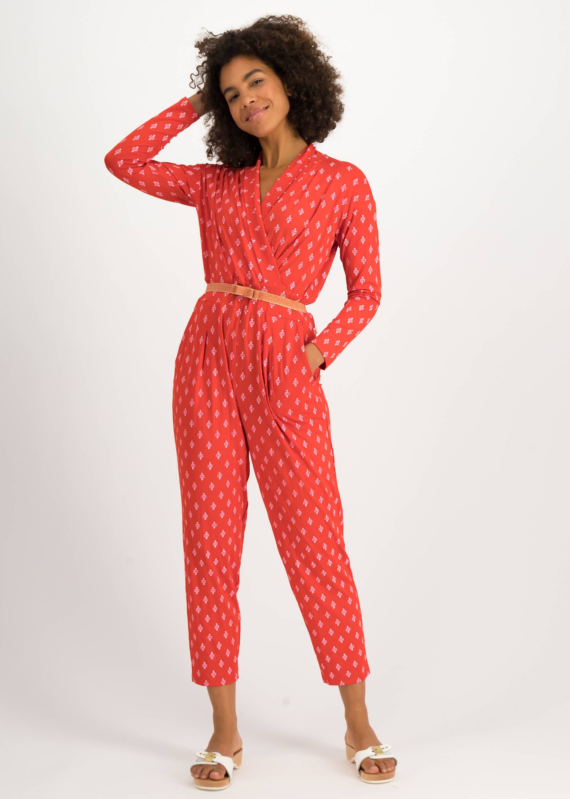 Jumpsuit The Coolest on Earth, hot hearts, Hosen, Rot