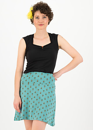 Mini Skirt cloche du soleil, beetle baywatching , Skirts, Turquoise