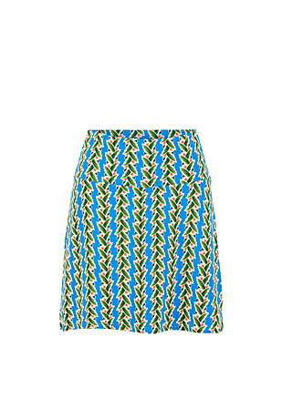 Mini Skirt cloche du soleil, tendril tarzan, Skirts, Blue