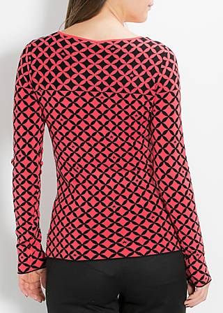 Jumper good fairy, red starshower, Knitted Jumpers, Pink