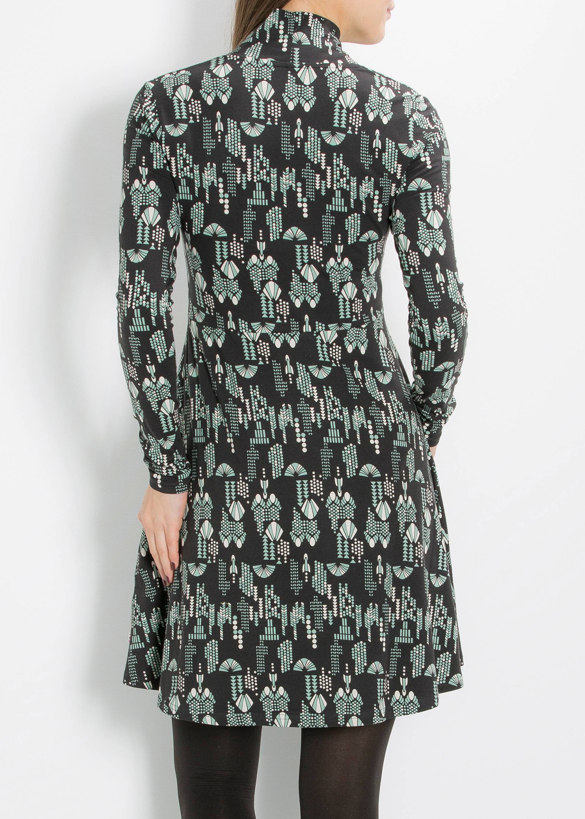 Jerseykleid kiss a doo, space safari, Kleider, Schwarz