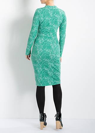 Wickelkleid amusing grace gown, frosty floral, Kleider, Grün