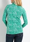 Jumper curtains up schalade sweat, frosty floral, Tops, Green